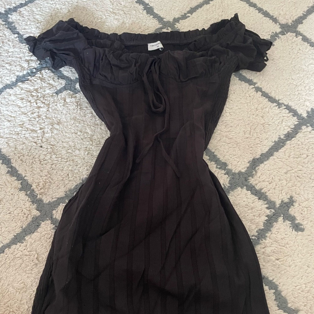 Elegant Black Off-Shoulder Dress